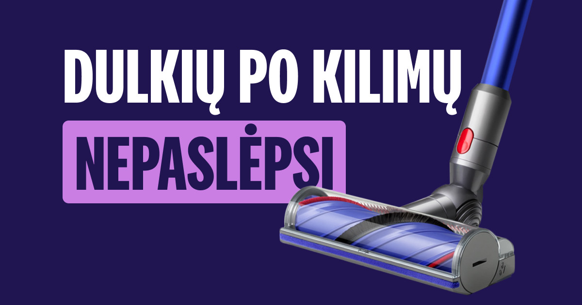 Geriausias belaidis dulkių siurblys - šluota-image