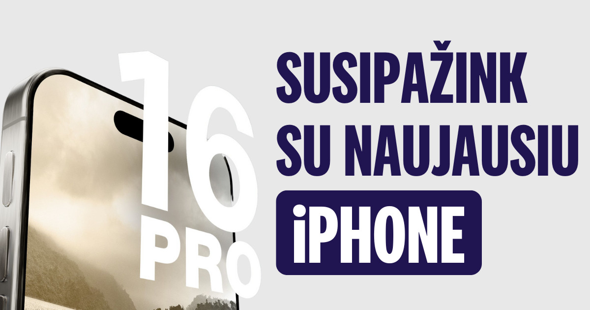 Nauja Apple iPhone 16 era-image
