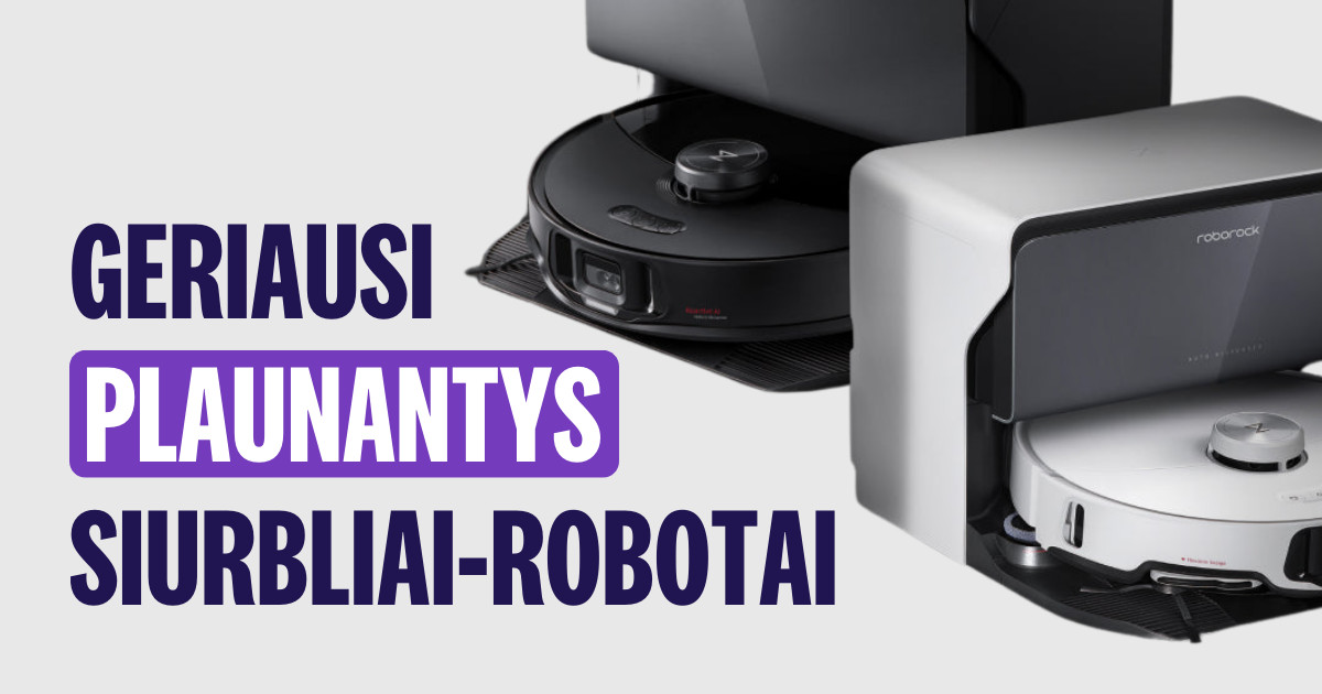 Geriausias robotas siurblys su plovimo funkcija-image