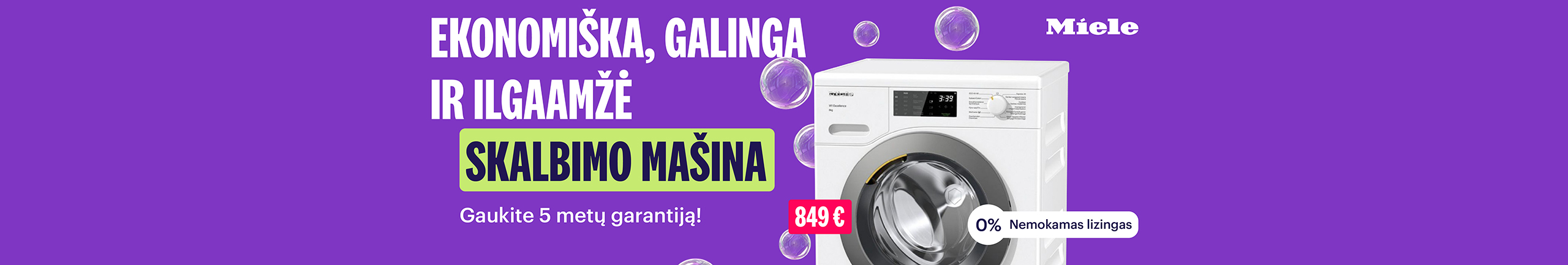 Miele washing (price)