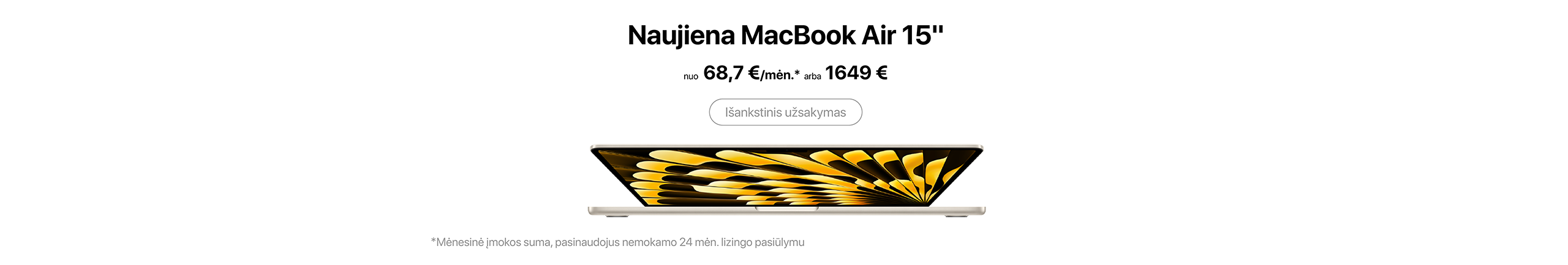Apple new Mac 15