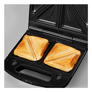Severin, 3 in 1, 1000 W, black/silver - Sandwich toaster