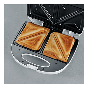Severin, 600 W, white - Sandwich toaster