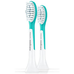 Philips Sonicare For Kids, 2 шт., белый/зеленый - Насадки для зубной щетки HX6042/33