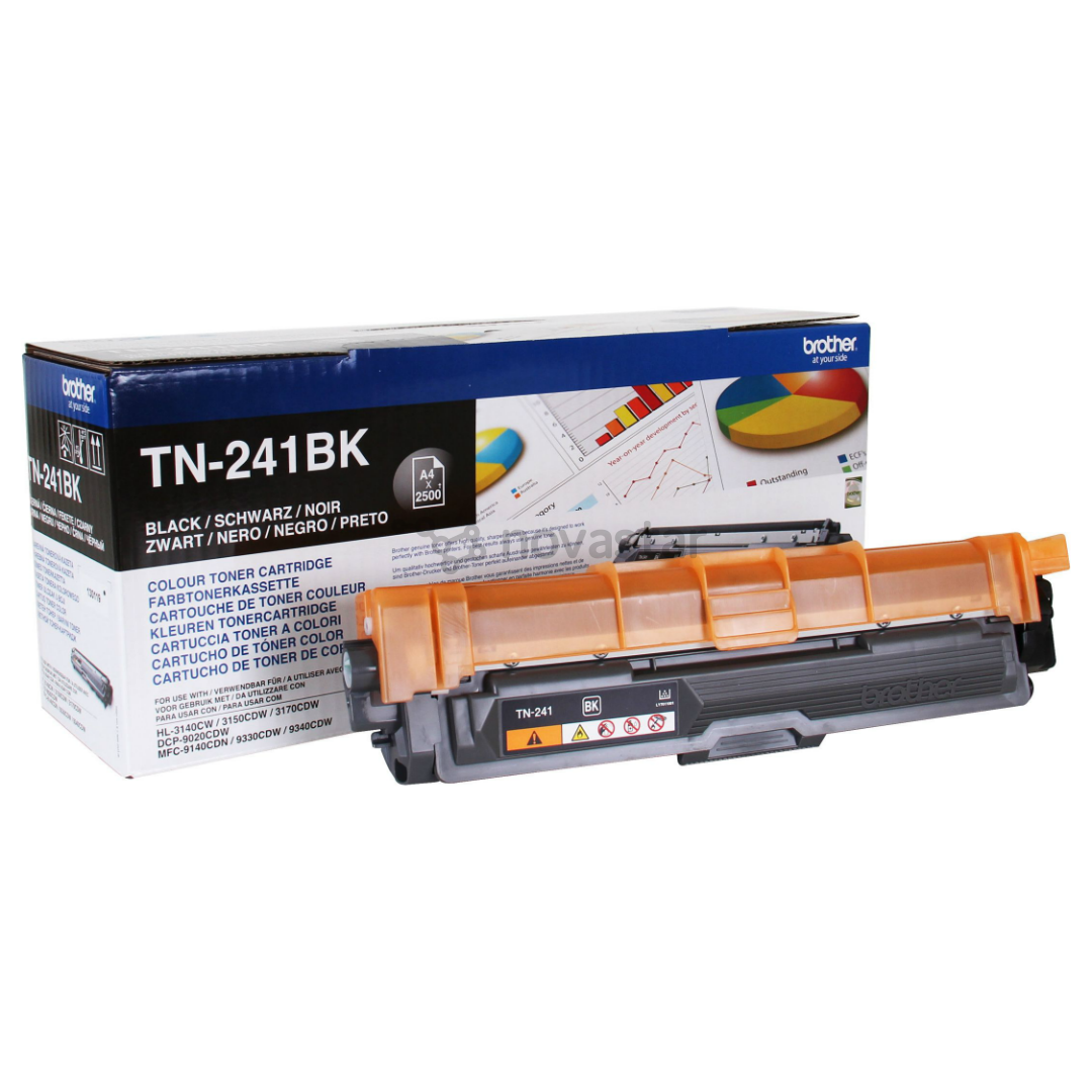 Dažų kasetė Brother TN-241BK, Juoda
