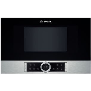 Bosch, 21 L, 900 W, inox - Built-in Microwave Oven