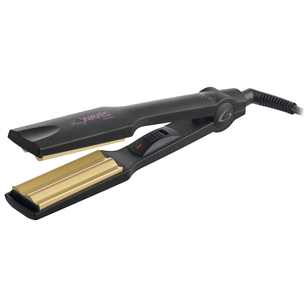 GA.MA Fairy Waves, 210°C, black/gold - Styling iron