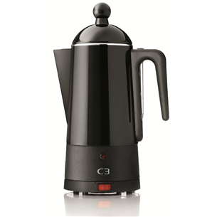 C3, 6 cups, black - Percolator