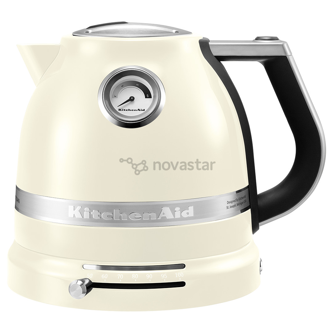 KitchenAid Artisan, variable temperature, 1.5 L, beige - Kettle