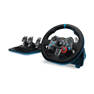 Žaidimų vairas ir pedalai Logitech G29, PS3/PS4/PC 941-000112