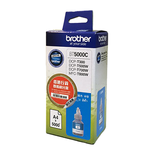 Rašalo kasetė Brother BT5000C, Mėlyna