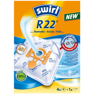 Dulkių siurblių maišeliai Swirl R22MP R22MP