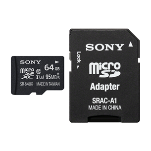 Atminties kortelė Sony Micro SD 64GB UHS-I, 95MB/s