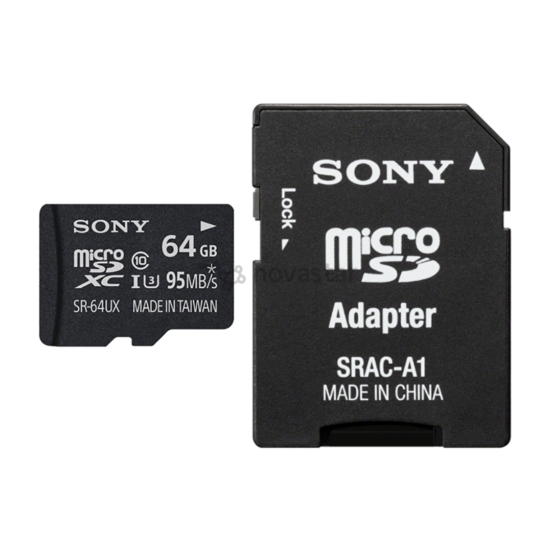 Atminties kortelė Sony Micro SD 64GB UHS-I, 95MB/s