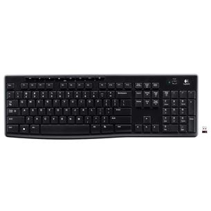 Klaviatūra Logitech K270, ENG, Belaidė