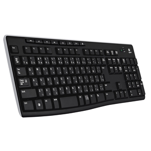 Klaviatūra Logitech K270, ENG, Belaidė