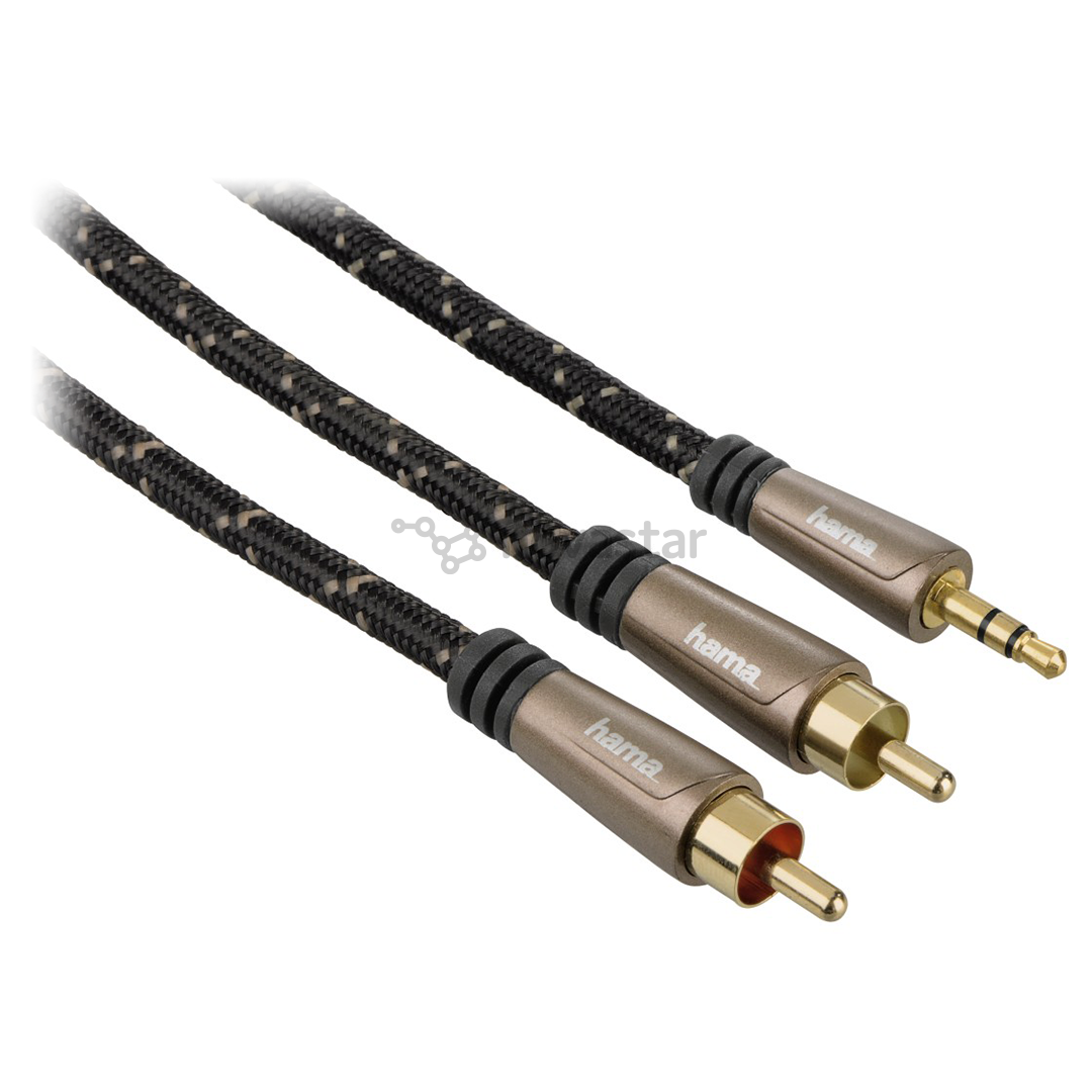 Laidas Hama 3.5mm - 2xRCA, 1.5m, 00122305