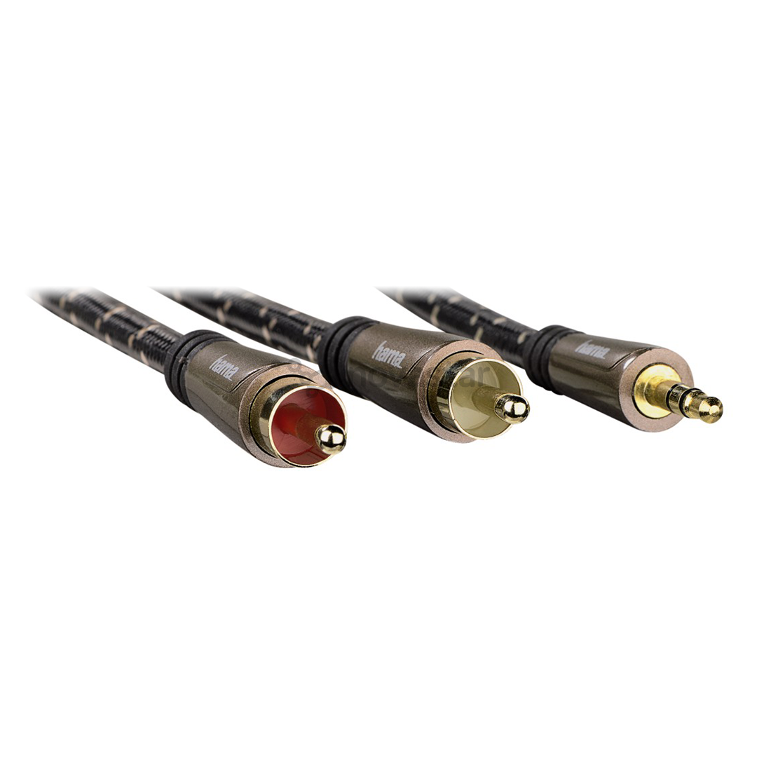 Laidas Hama 3.5mm - 2xRCA, 1.5m, 00122305