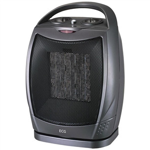 ECG, 1500 W, juodas - Šildytuvas
