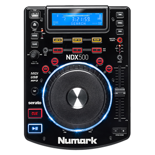 Grotuvas Numark NDX500, CD/MP3/USB, Mac/Windows, Juodas NDX500