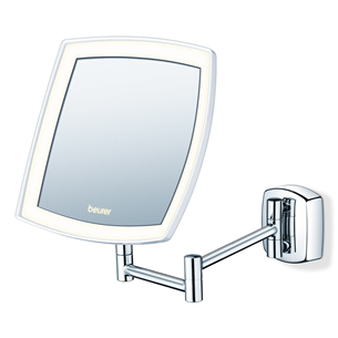 Beurer BS 89, 16x16 cm, silver - Wall-mounted mirror