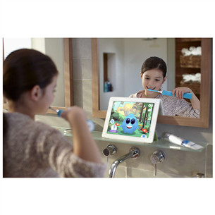 Philips Sonicare For Kids Bluetooth, mėlynas/baltas - Elektrinis dantų šepetėlis
