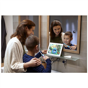 Philips Sonicare For Kids Bluetooth, mėlynas/baltas - Elektrinis dantų šepetėlis