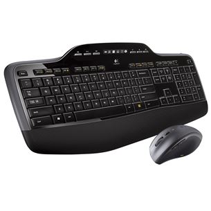 Logitech MK710, US, черный - Беспроводная клавиатура + мышь