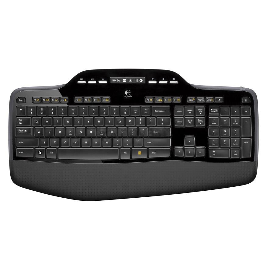 Klaviatūra ir pelė Logitech MK710, ENG, Belaidės