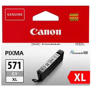 Rašalo kasetė Canon CLI-571XL, Pilka 0335C001