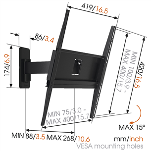 Настенное крепление для телевизора Vogel's MA3030 (32-55")