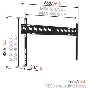 Настенное крепление для телевизора Vogel's MA4000 (40-80")