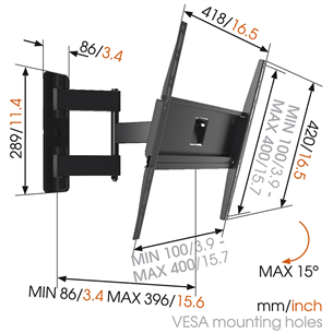 TV Wall Mount Vogel's MA3040 (32-55")