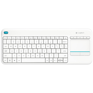Klaviatūra Logitech K400 Plus, SWE, Belaidė