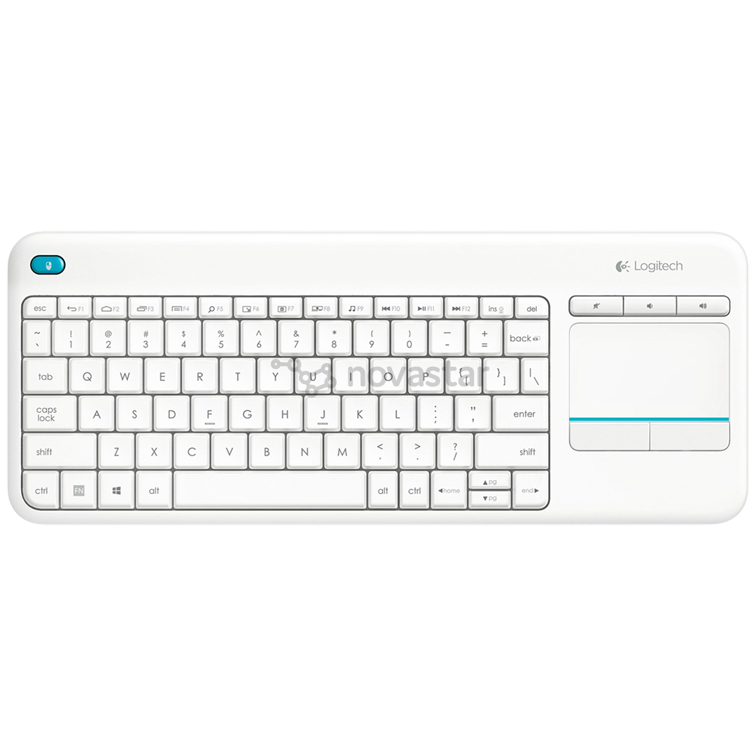 Klaviatūra Logitech K400 Plus, SWE, Belaidė