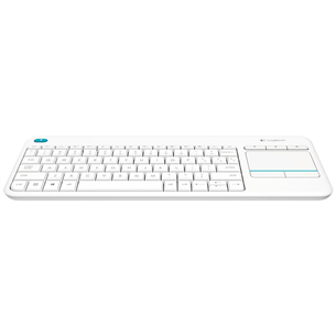 Klaviatūra Logitech K400 Plus, SWE, Belaidė