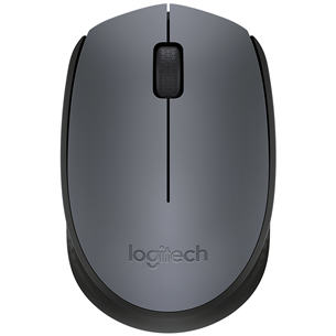 Logitech M170, серый - Беспроводная оптическая мышь 910-004642