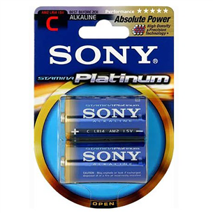 Batteries C/LR14 Stamina Platinum, Sony / 2 psc AM2PTB2D