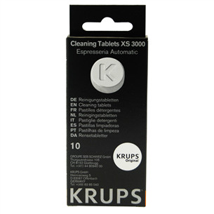 Valymo tabletės Krups XS300010, 10vnt XS300010