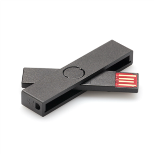 ID kortelių skaitytuvas+ID Smart USB, Juodas