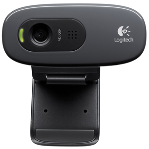 Logitech C270, HD, black - Webcam