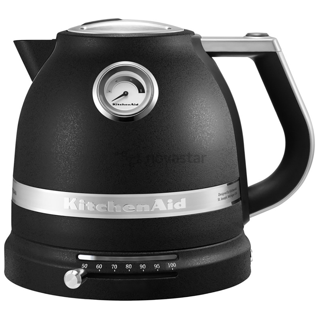 KitchenAid Artisan, variable temperature, 1.5 L, black - Kettle