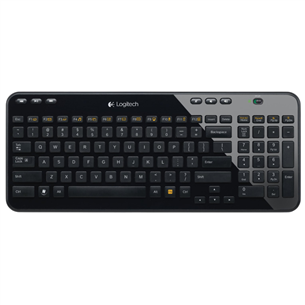 Klaviatūra Logitech K360 US, Belaidė