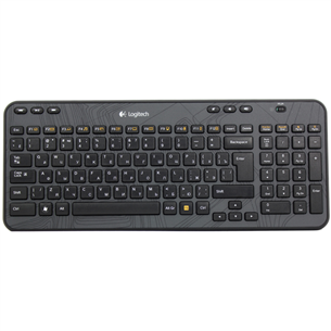 Logitech K360, SWE, черный - Беспроводная клавиатура