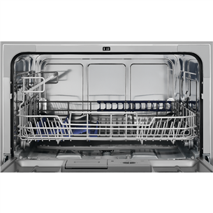 Electrolux, 6 комплектов посуды, серебристый - Настольная посудомоечная машина