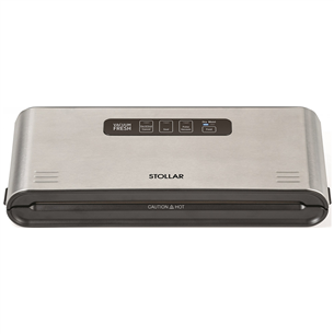 Stollar, silver/black - Vacuum sealer