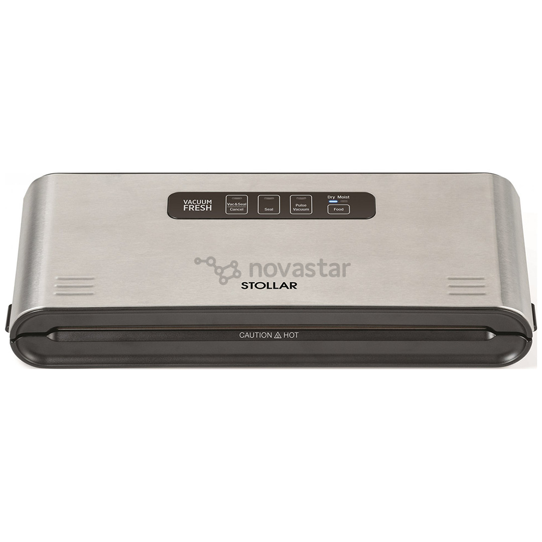 Stollar, silver/black - Vacuum sealer