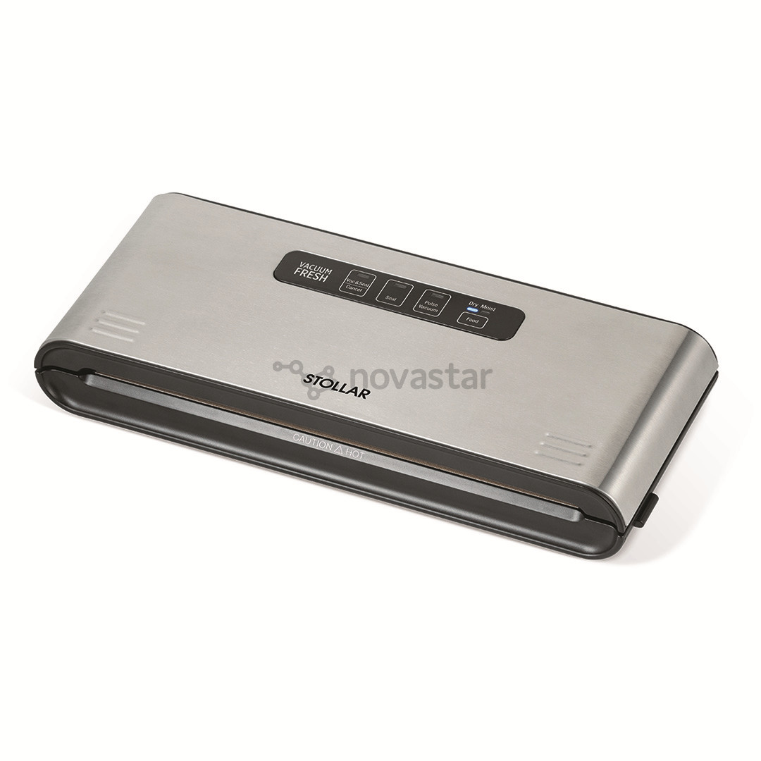 Stollar, silver/black - Vacuum sealer