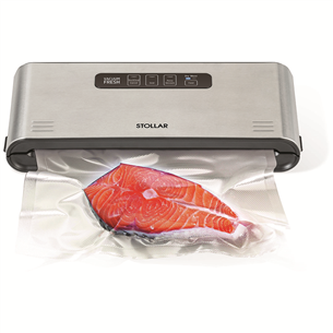 Stollar, silver/black - Vacuum sealer