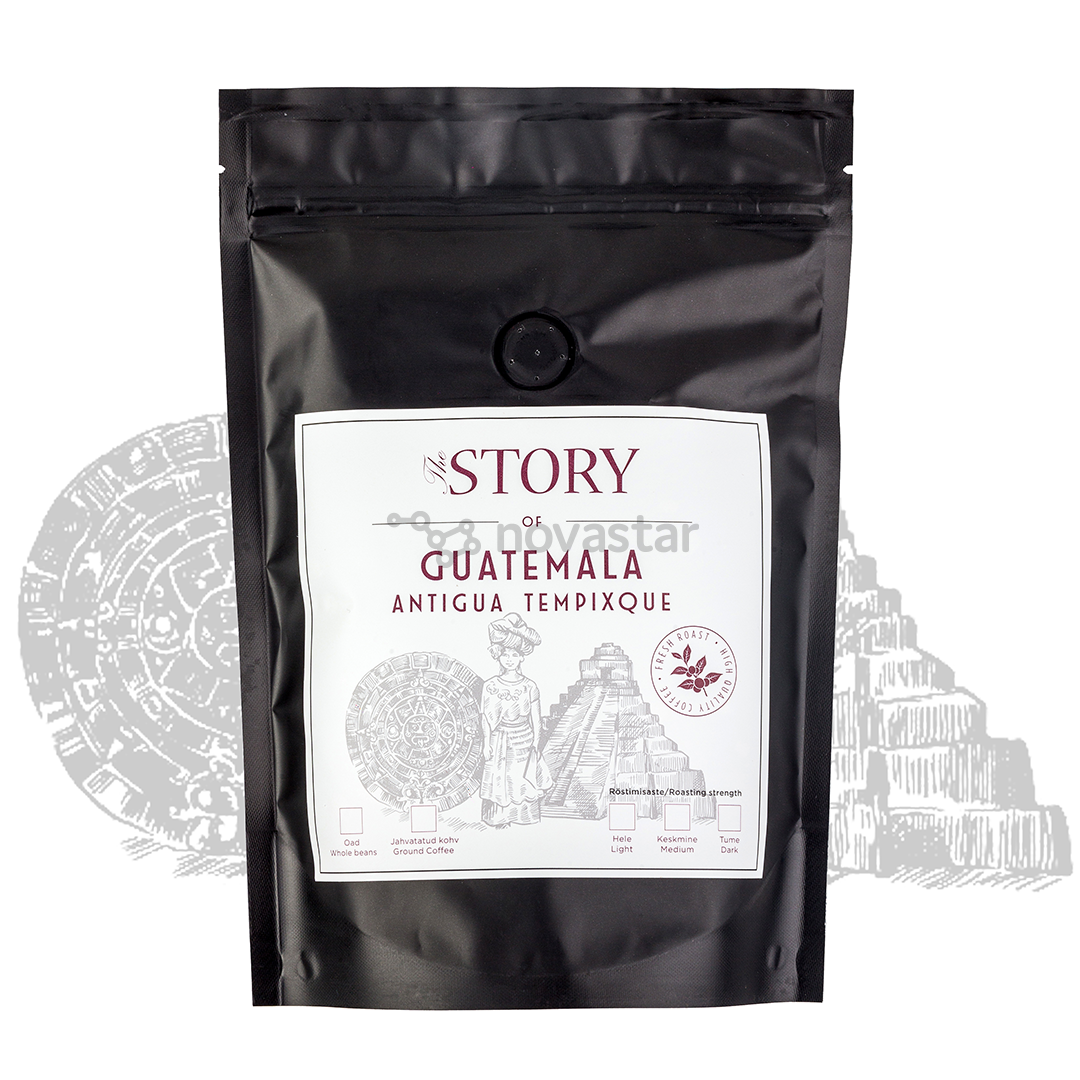 Kavos pupelės The Story Guatemala Antigua Tempixque, 250g
